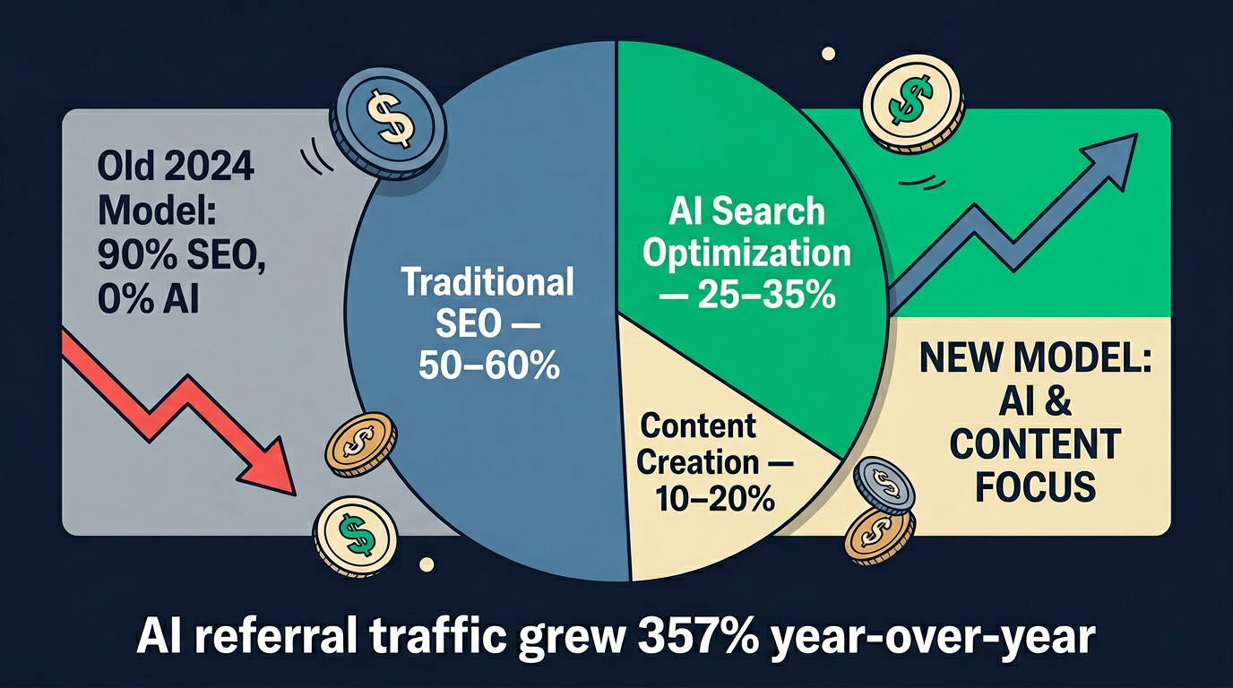 Budget Allocation: AI Content vs. Traditional SEO in 2026
